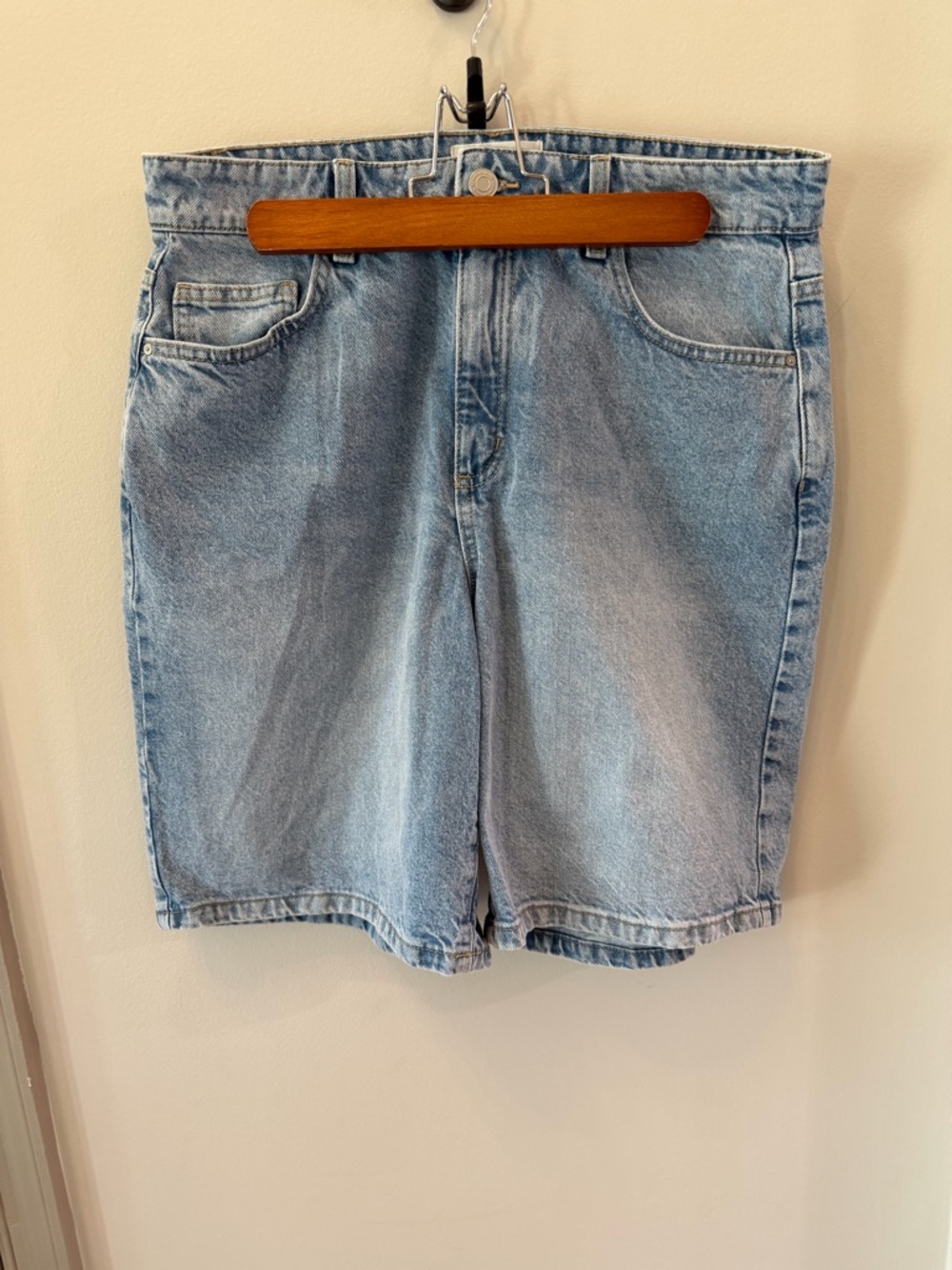 Cotton On Light Wash Denim Shorts